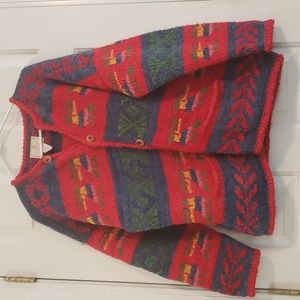 Vintage Express Tricot Handknit Sweater